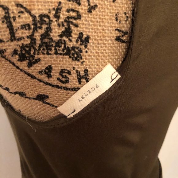 Med Green Racer Back Top - Picture 4 of 7